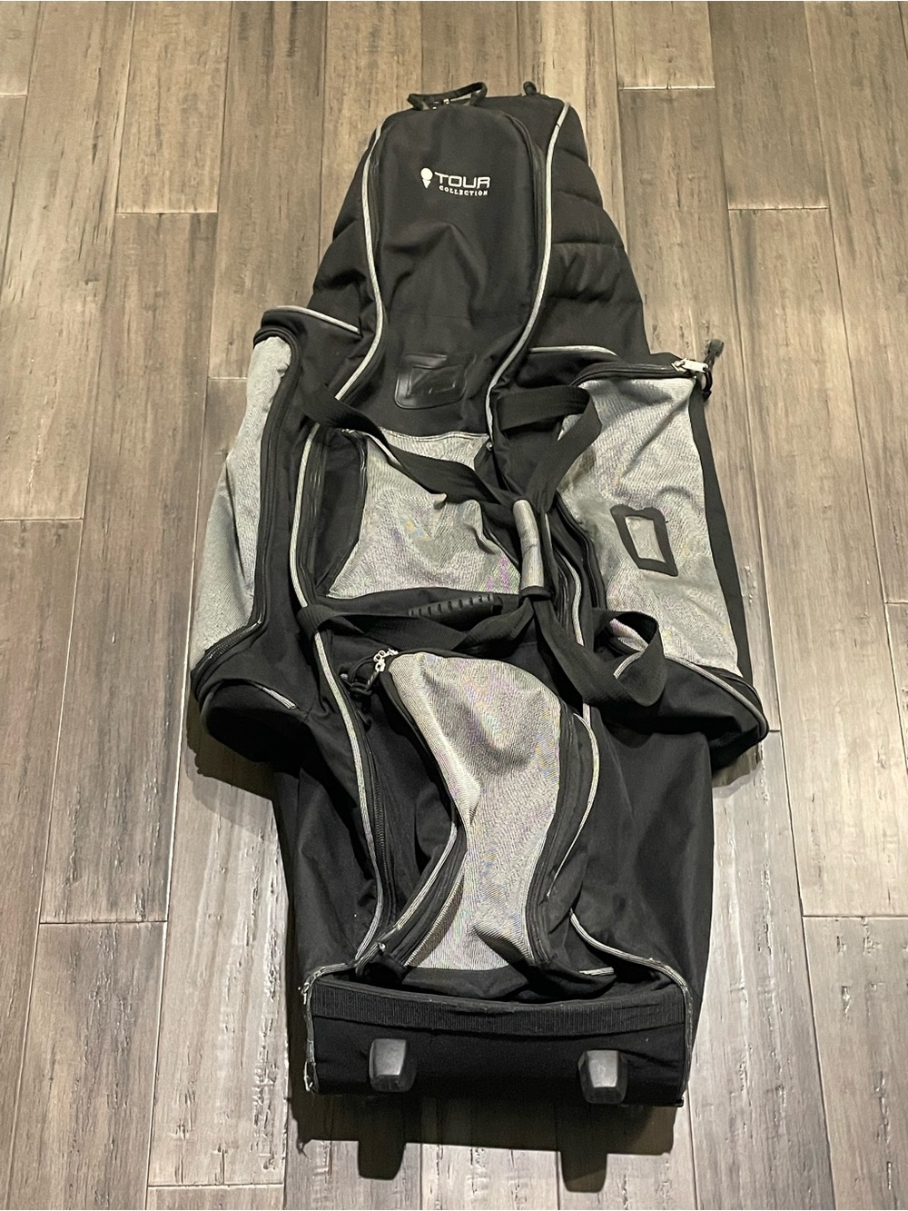 Tour Collection Rolling Golf Travel Bag Soft Case Wheeled Club Travel Cover